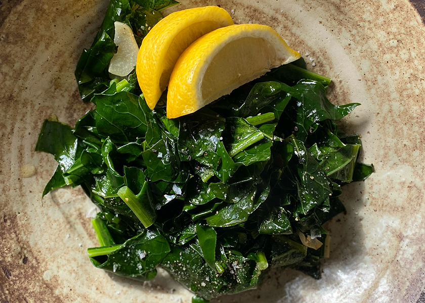 quick braised spigariello - CERES Fair Food