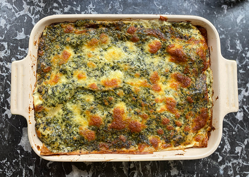 Pumpkin and silverbeet lasagne 2 - CERES Fair Food