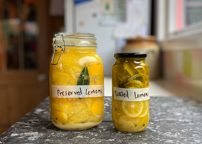 Preserved and pickled lemons CERES Fair Food
