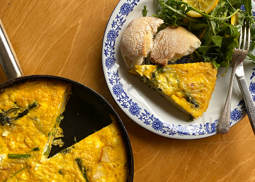 Spring Frittata 2 - CERES Fair Food