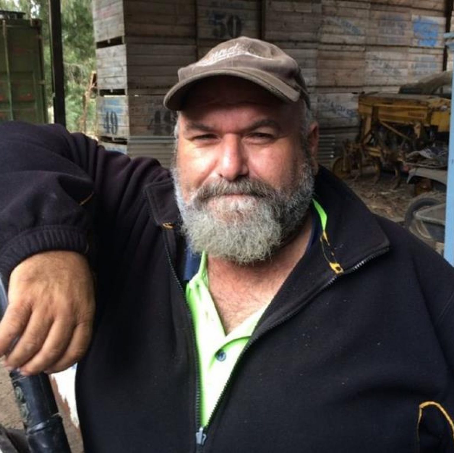 Joe Sgro, organic grower, Colac