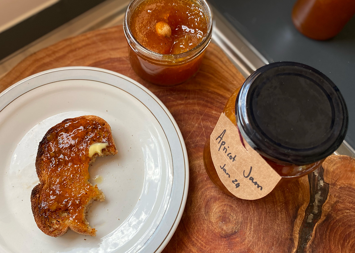 Apricot Jam Stephanie Alexander 1 - CERES Fair Food Homemade apricot jam perfect for seasonal edible gifts.