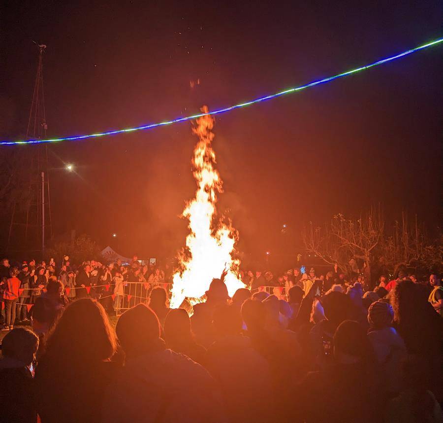 CERES-bonfire-solstice - CERES Fair Food CERES Solstice event bonfire