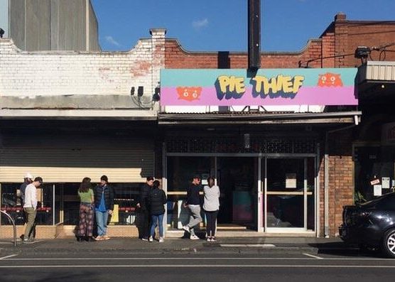 Pie Thief shop front, Melbourne