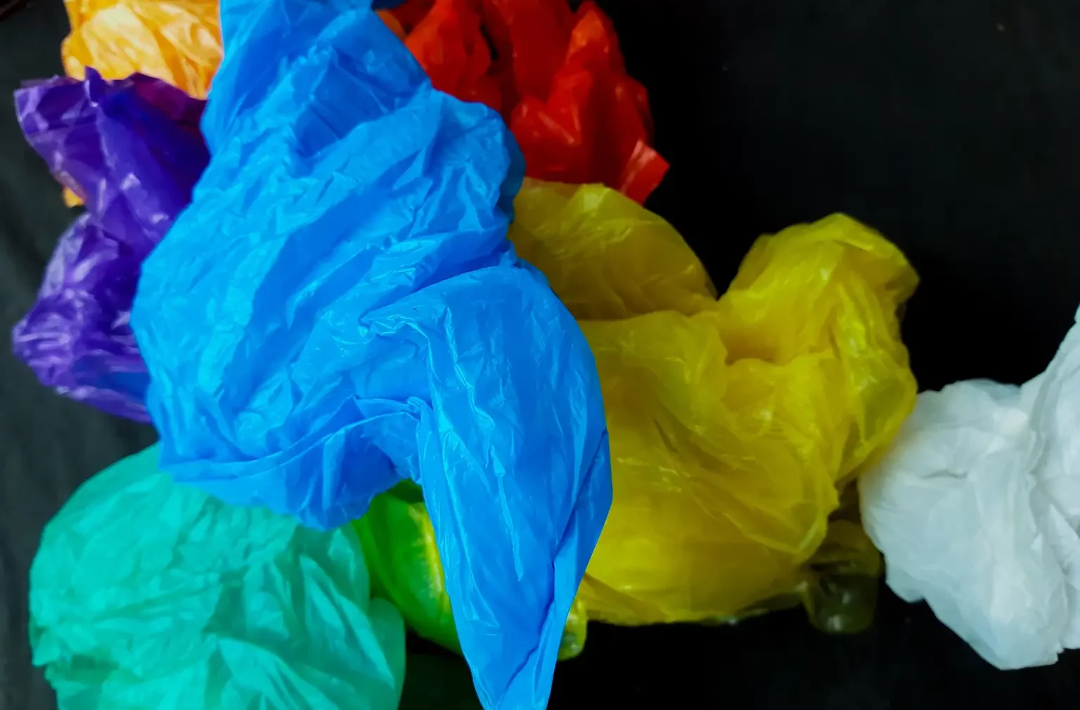 APR - Soft Plastic Recycling, coloured plastic film